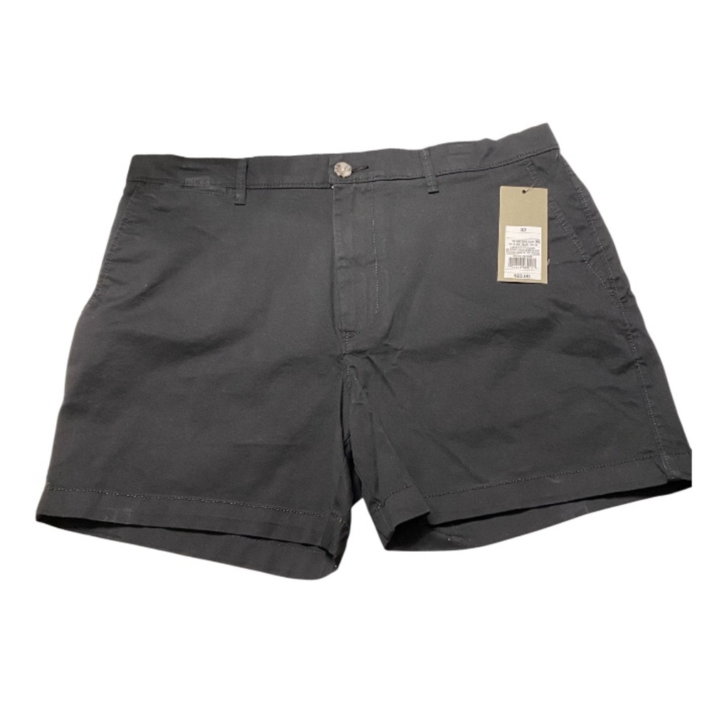 Goodfellows & Co. Every Wear Flat Front Black Shorts 5” Inseam Size 32 NWT